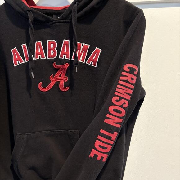 Alabama Crimson Tide Sweatshirt Hoodie Womens Medium NCAA Football Pullover - Picture 1 of 12